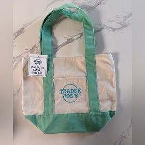 Trader Joe’s pastel mini Tote Bag